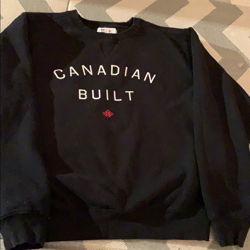 GUC Peace Collective & Hudson’s Bay Crewneck Sweater Size Small Canadian Built